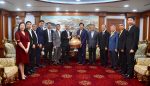 泰国温州商会代表团一行拜访泰国中华总商会