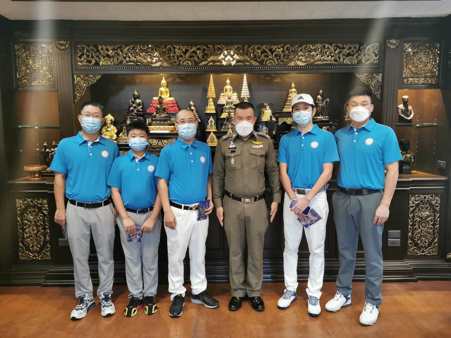 泰国温州商会拜访泰国皇家警察总局第五警区