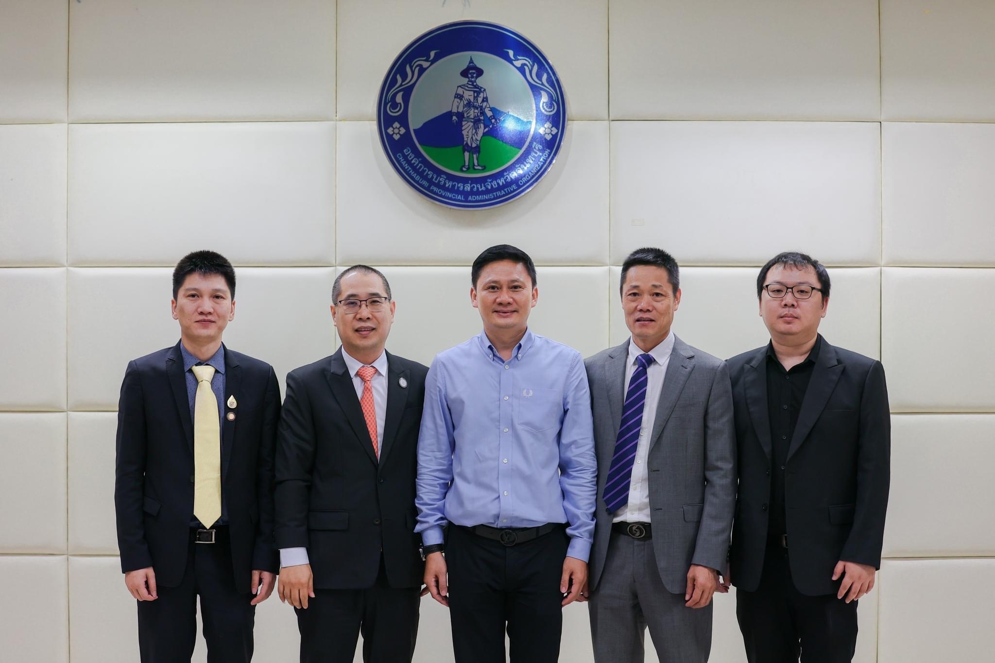 泰国温州商会拜访尖竹汶府行政机构