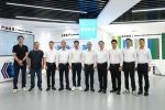 泰国温州商会郑炳克会长率团拜访浙江港流高分子科技股份有限公司张朝设董事长热情接待，双方就合作发展深入交流