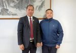 泰国温州商会会长陈芝帮一行拜访乐清市统战部—深化海外侨团交流合作